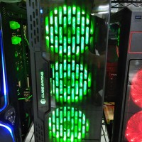 PC CPU RAKITAN GAMING DESIGN INTEL I3 8100 H310M GTX 1050 2gb 8gb