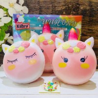 SQUISHY LICENSED KIIBRU UNICORN MACAROON ORIGINAL