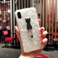Crystal Case Samsung Galaxy J7 Duo With Diamond Cat