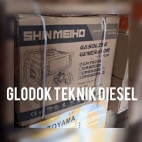 Shin Meiho Genset 5000 W Watt Generator Bensin Listrik Promo