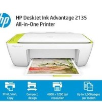 TERBARU HP DESKJET INK ADVANTAGE 2135 ALL-IN-ONE PRINTER A2