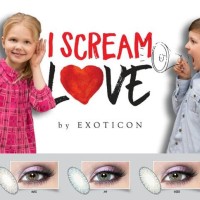 SALE SOFTLENS I SCREAM LOVE - GREY NORMAL