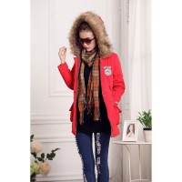 PROMO TERMURAH Jaket parka Bulu hangat musim dingin wanita winter