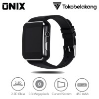 Onix Smartwatch X6 - 2.5D Curved Screen Bluetooth 3.0 SIM Card Suppor