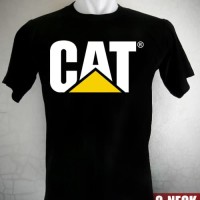 kaos Caterpillar Excavator Logo CAT Ukuran XXXL