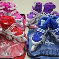 Sepatu Roda Anak / Inline Skate (dapat di ubah roda bajaj)