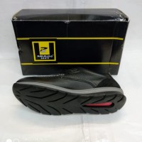 Sepatu Kulit Pakalolo Boots N7803 Hitam Sepatu Pantofel Pria Original