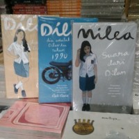 Novel Paket tiga buku Dilan satu dua dan Milea