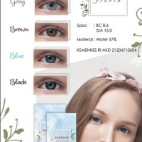 Softlens Eyezone Florin - Soflens minus normal diameter besar 15
