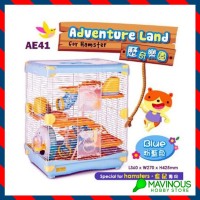 Alice Adventure Land Hamster Cage Kandang Mainan Lucu Hewan Peliharaan