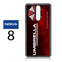 Casing Nokia 8 Umbrella Corporation Hard Case Custom