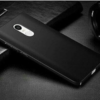 XIAOMI REDMI 4X CASE MATTE / HITAM MATE SOFTCASE BLACK SOFT REDMI4X