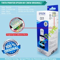 Tinta Printer Epson 001 Original Black L4150 L4160 L6160 L6170 L6190