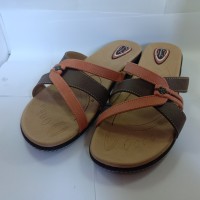 sandal carvill hasten 04 brown - sandal wanita - sepatu wedges