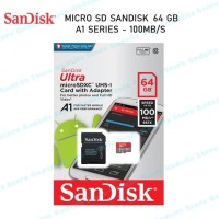 Sandisk microSD 64GB 100MB/s A1 Class 10 memory micro SD 64 GB 100 MB