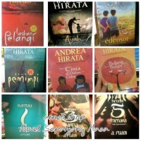 Buku Paket 3 Novel. Ayah. Edensor. Negeri 5 Menara. Laskar Pelangi