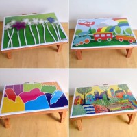 Meja Kayu, Meja Laptop, Meja Kecil, Meja Belajar, Meja Lipat (2)