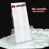 termurah !!! tempat brosur akrilik a5 / tempat brosur / brosur akrilik