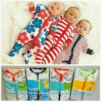 Sleepsuit jumper bodysuit panjang pakaian bayi lengkap unik lucu bagus