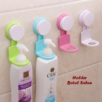 Jual Gantungan Botol Sabun Cair / model karet hisap dengan tombol pemutar Murah