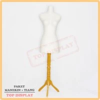 manekin dm buthek + kaki kayu | | manekin wanita set |manekin setengah
