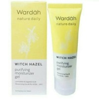 Pelembab Wardah Nature Daily Witch Hazel Purifying Moisturizer Gel ORI