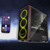 PC CPU RAKITAN INTEL CORE I7 8700 COFFEELAKE GTX 1070ti GAMING DESIGN