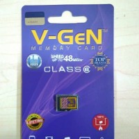 click V-GeN Micro SD Kartu Memori 8gb Class 6 Memory Card 8 GB Vgen