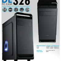 HIGH QUALITY DAZUMBA DE326 CASING PC DESKTOP INCLUDE PSU 380W