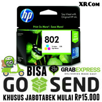 Tinta Tinta hp 802 Tricolor XL untuk Printer hp 1000, 1010, 1050, 1510