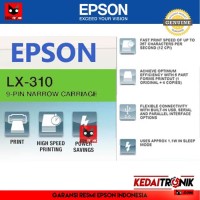 Printer Dot Matrix EPSON LX-310 9 Pin Continous Form LX310 LX300 300