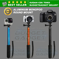 Tongsis Monopod Round Mount for Action Camera GoPro / Xiaomi Yi / Smar