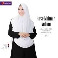 Jilbab Instan Dewasa Terbaru Nibras Rose Khimar