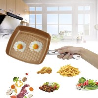 Panci Tembaga Bentuk Persegi Anti Lengket Untuk Memasak yukngimport