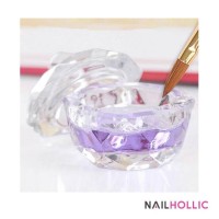 crystal nail acrylic liquid dappen glass / tempat cairan akrilik kuku