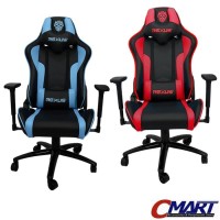 Rexus RGC-102 Gaming Chair Kursi Bangku Game for Gamer - Biru
