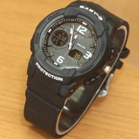 murah JAM TANGAN BABY-G WORLD RESIST BLACK KW SUPER