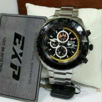 JAM TANGAN EXPEDITION EXP 6739 PRIA CRONOGRAF SILVER BLACK ORIGINAL