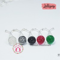 Jual Hijab klip turki LOLLIPOP jepit clip jilbab mushroom jamur asli turkey Murah