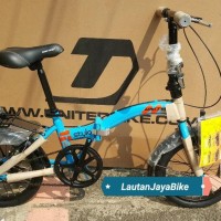 Sepeda 16 Lipat United Stylo new