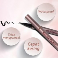 Mustika Ratu Kosmetik Styling Eyeliner Cair Warna Hitam Anti Air