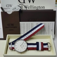 Jam Tangan Daniel Wellington Canvas Nato Original BM Ladies