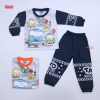 Setelan Jojo Size 7-8 Tahun / Piyama Kaos Anak Laki Baju Tidur