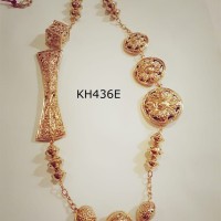 Kalung Bross Emas Sepuhan Kerajinan Idola Jogja Ukuran 53 Cm KH436E