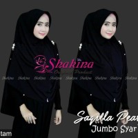 Jual HIJAB KERUDUNG JILBAB INSTAN KHIMAR SHAKIRA SAQILlA PEARL JUMBO SYARI Murah