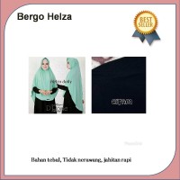 Jual Jilbab instan kerudung hijab syari bergo helza hitam Murah