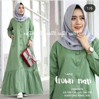 GAMIS TERBARU CROWN MAXY-GROSIR ONLINE -TOKO BAJU WANITA MURAH-GAMIS