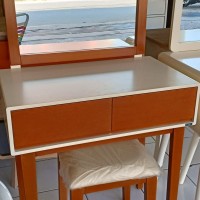 Meja Rias Minimalis Putih MDF Lily BANDUNG