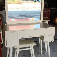 Meja Rias Minimalis Putih MDF Andrea BANDUNG