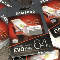 Samsung Micro SD XC 64gb EVO Plus Memory Card with Adapter Original